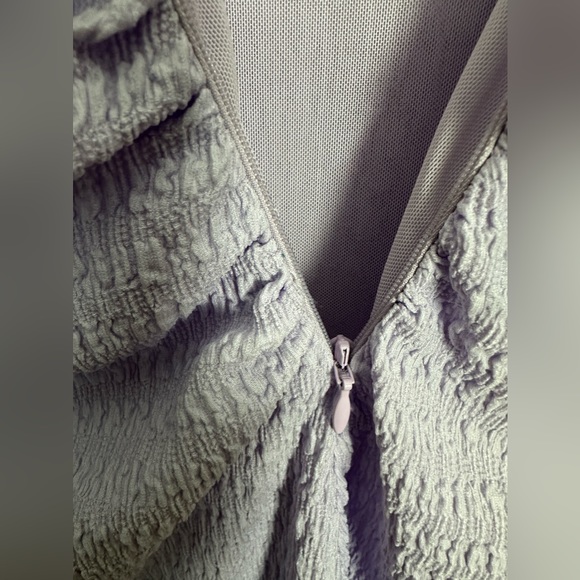 NEW Likely Lilac Sleeveless Nino Fringe Trim Midi Dress Size 12 NWOT - Picture 3 of 8